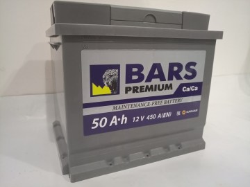 Bars Premium 50Ah 450A R (25)